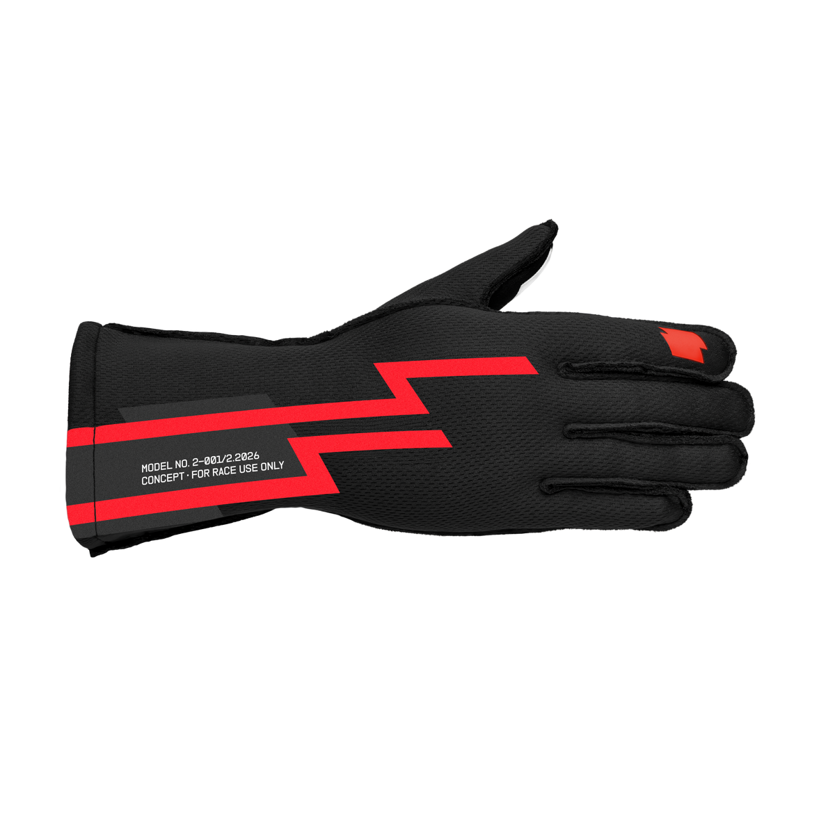 OFFSET CONCEPT FIA Gloves - Black and Orange