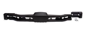 Plastics rear bumper
